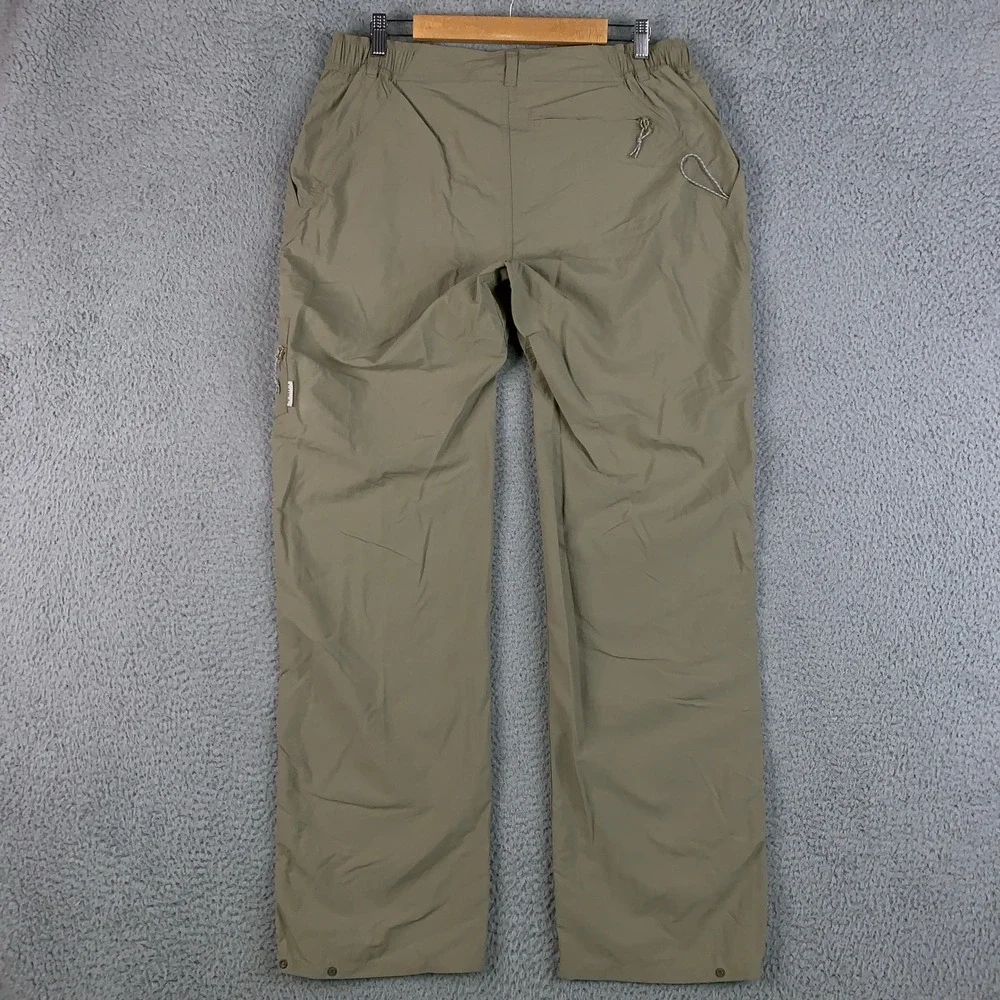 Simms Superlight Fishing Pant Mens Large Tan Outdoor Hiking Lightweight Nylon